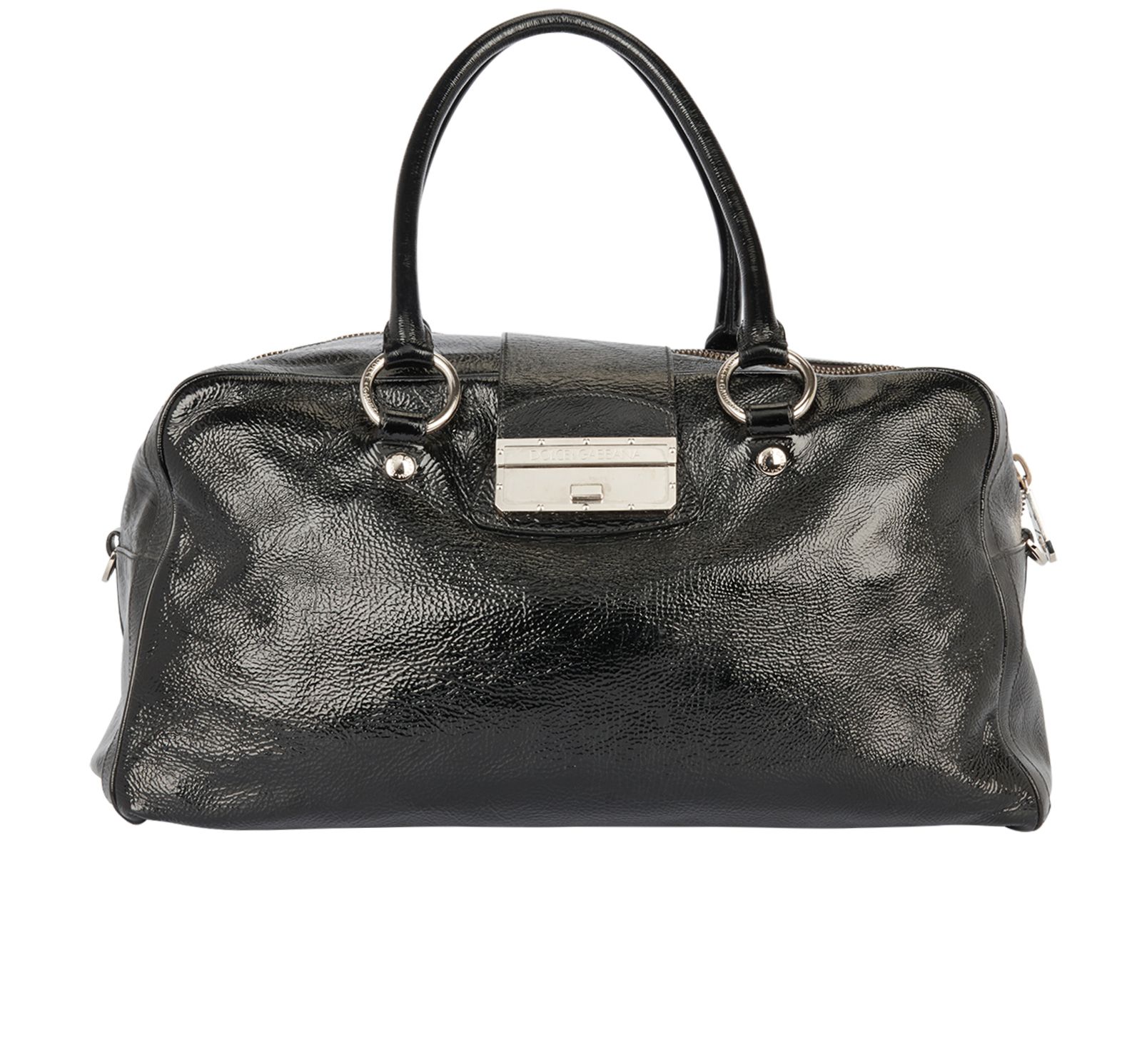 Dolce and gabbana discount leather duffle bag